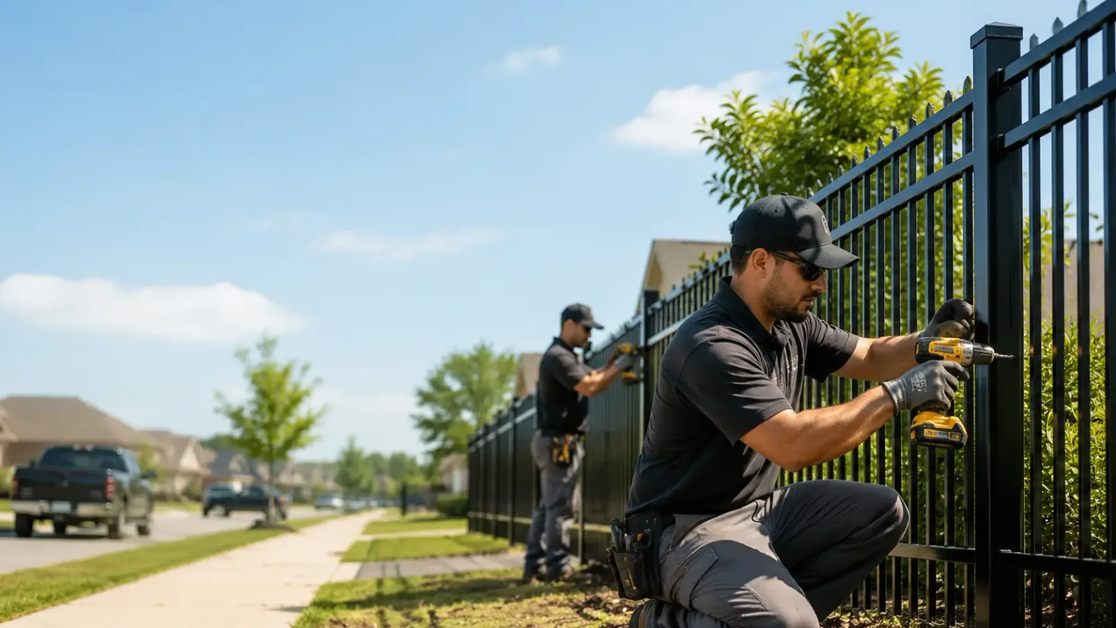Metal Fence Installation in Menifee, AR